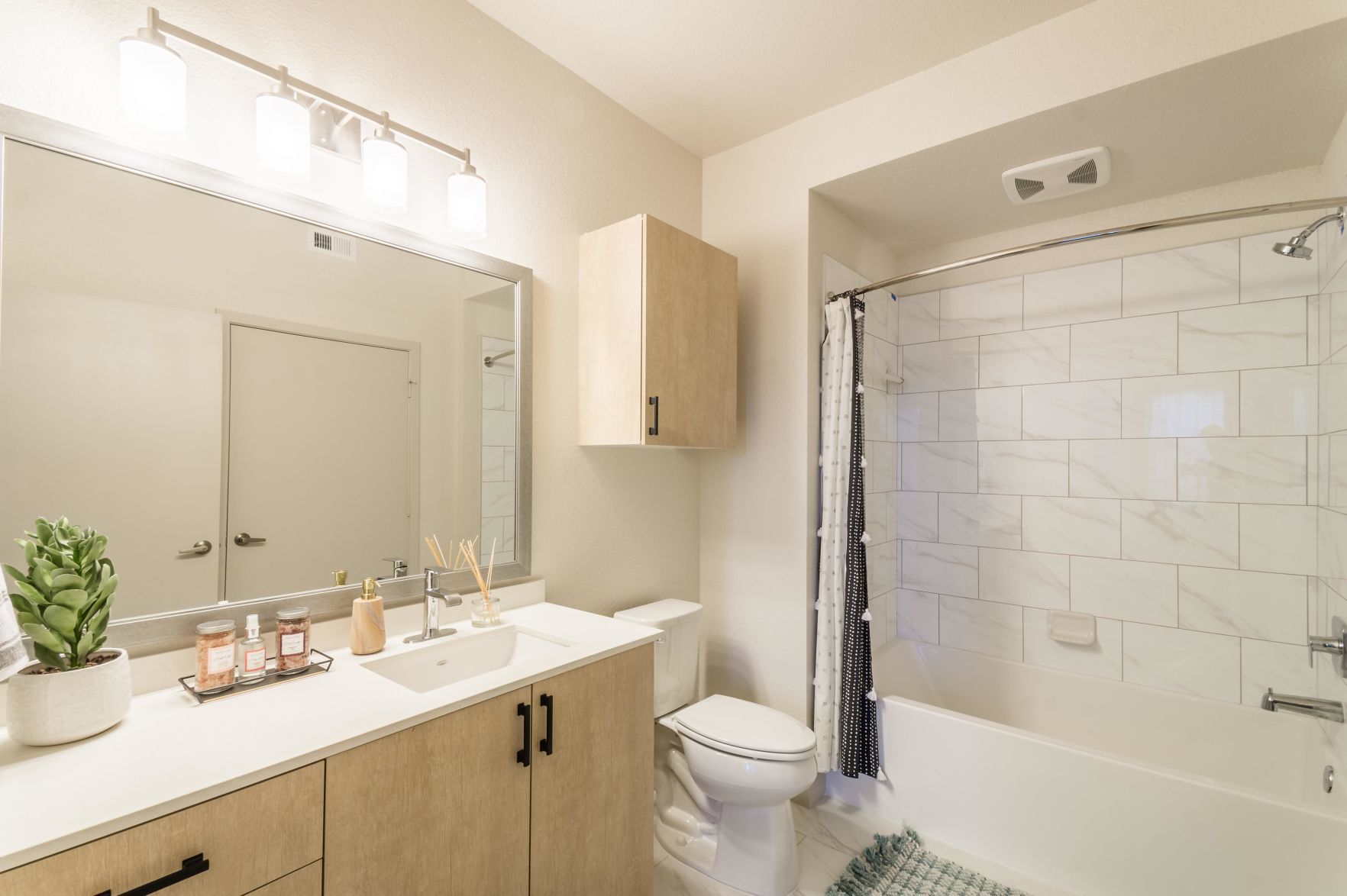 Inside one of the new apartments at the Braydon apartment complex in Napa.